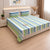 Handloom Cotton Bedsheet with Pillow Covers Blue Green