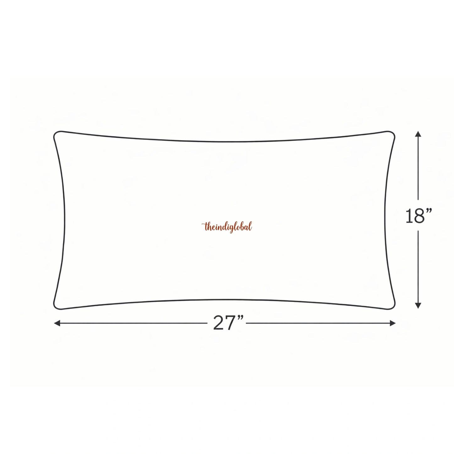 Handloom Cotton Pillow Cover Pink White 4