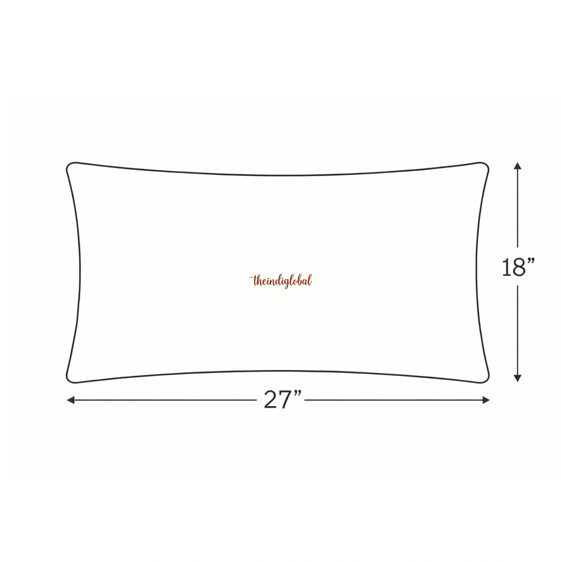 Handloom Cotton Pillow Cover Pink White 4