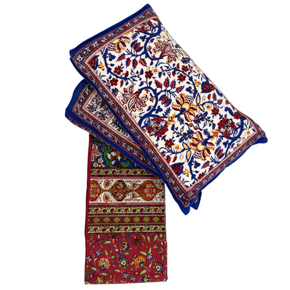 Homi Cotton Bedsheet for Super King Size Bed With Two Reversible Pillow Covers