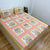 Homi Cotton Bedsheet for King Size Two Reversible Pillow Covers Orange Lemon