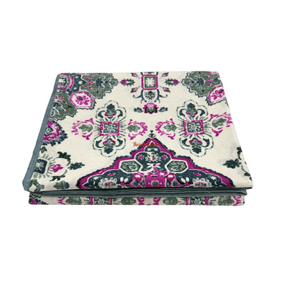 Homi Cotton Bedsheet with Pillow Covers Green