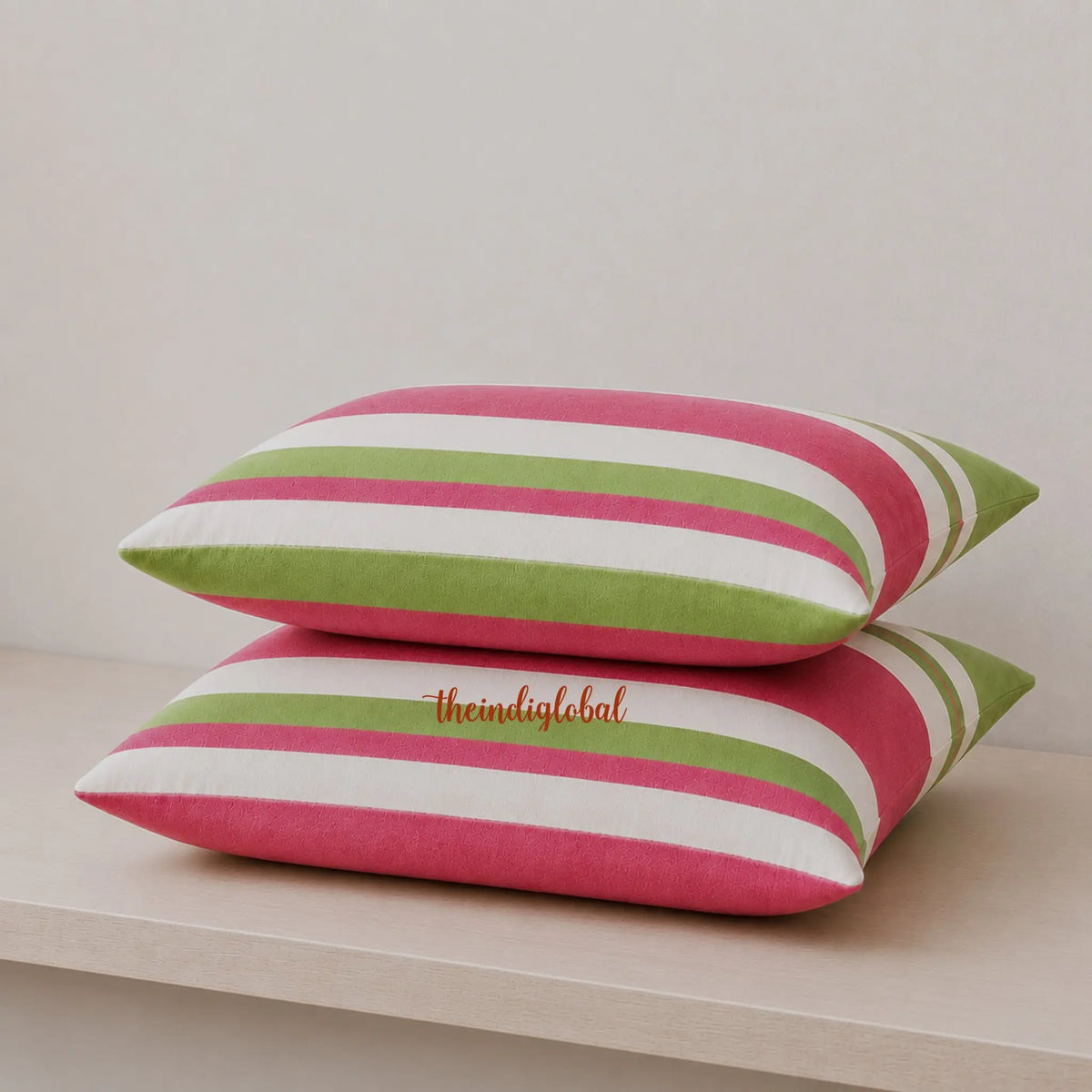 LIGHT PINK PILLOW COVER 1