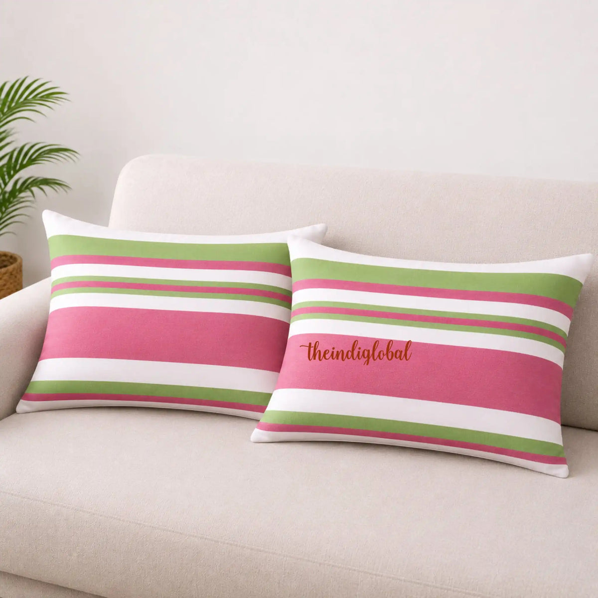 LIGHT PINK PILLOW COVER 2