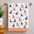 Handblock Waffle Cotton Body Towel Little Dino
