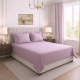 Lavender Hand Embroidered 400TC Percale 100% Cotton Bedsheet