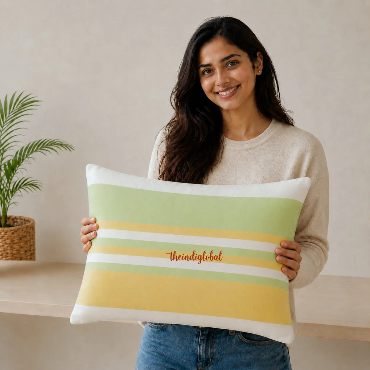 Lemon pillow cover 1