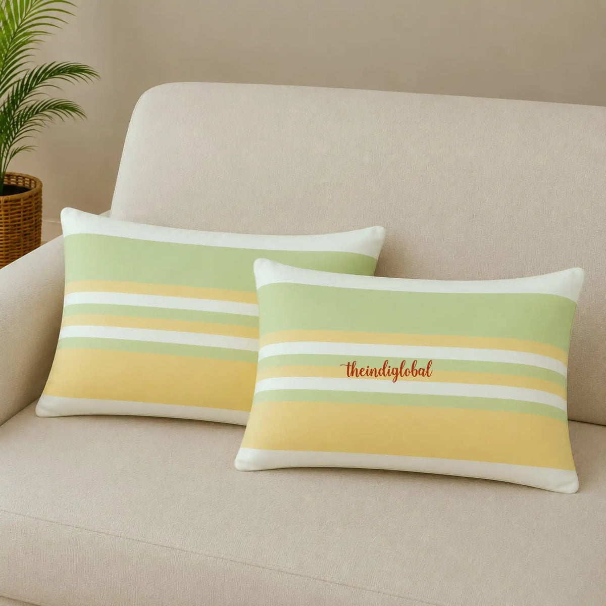Lemon pillow cover 3