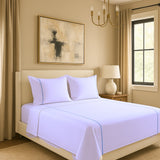 Light Blue Hand Embroidered 400TC Percale 100% Cotton Bedsheet