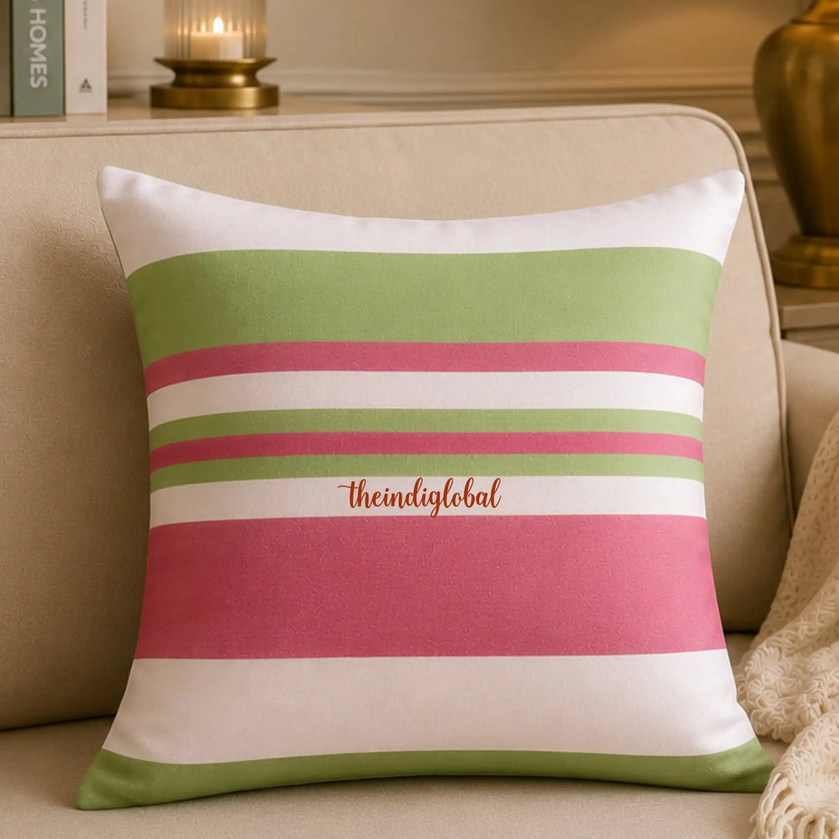 Light pink cushion cover 2