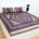 Mandala Cotton Bedsheet with 2 Pillow Covers Double Bed size Blue Red