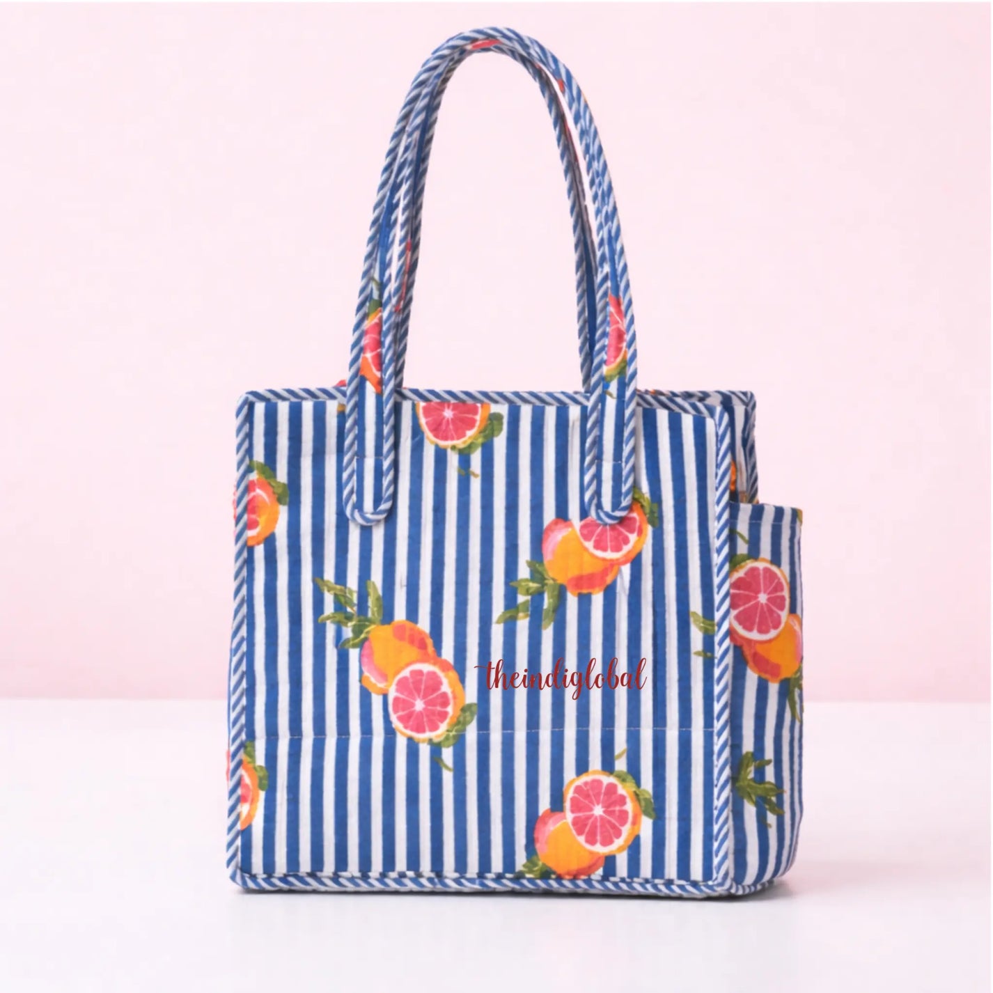 Mini-Tote-Bag-with-Zip-Bottle-Holder-Blue-Breeze-2