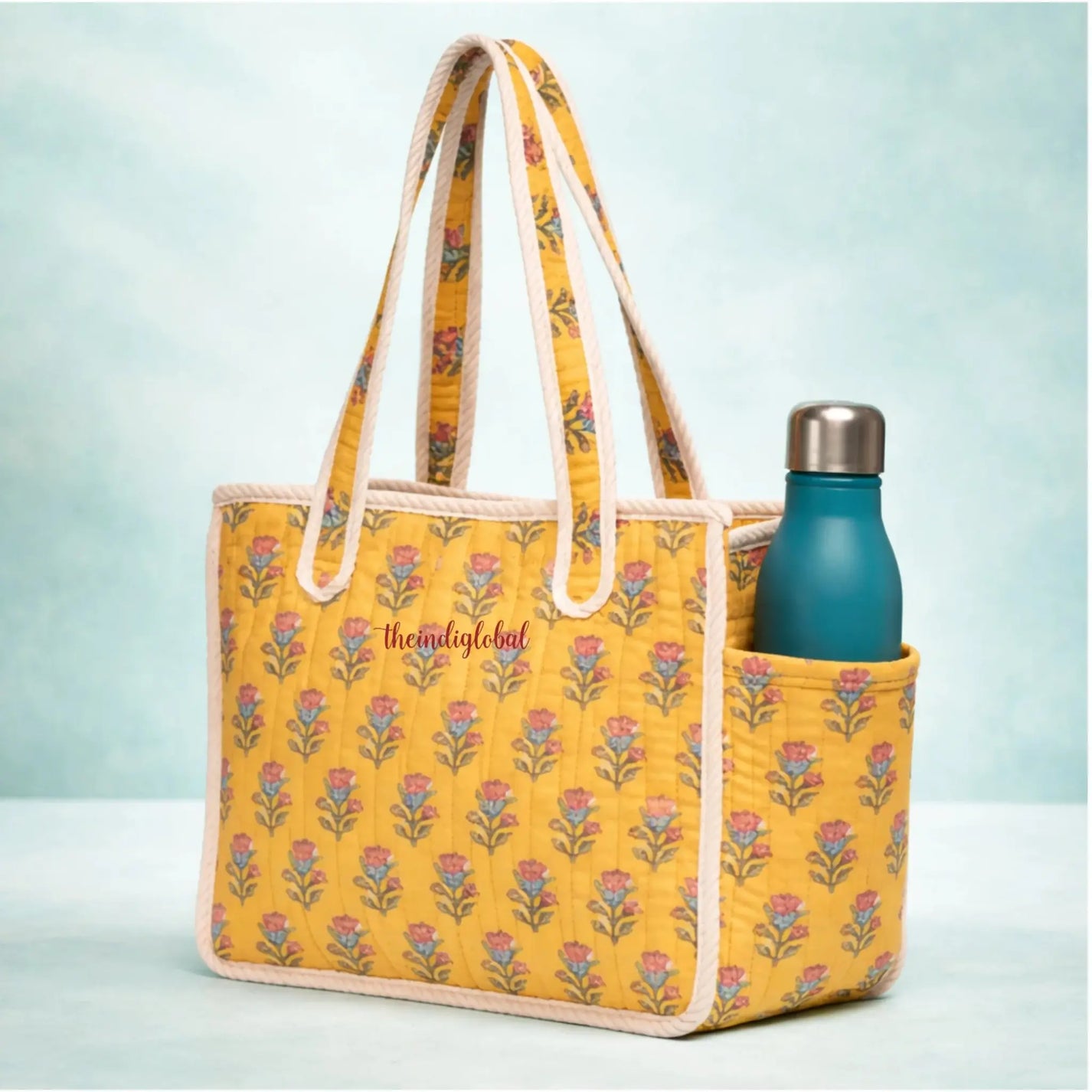 Mini-Tote-Bag-with-Zip-Bottle-Holder-Floral-Mist-3