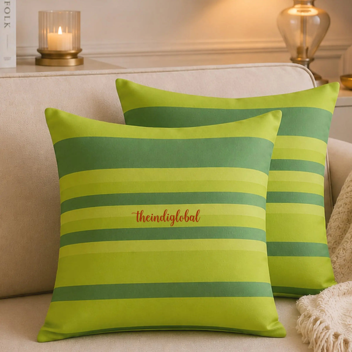 Mint green cushion cover 2