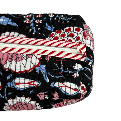 Multi-Purpose Travel Pouch Blue Pink