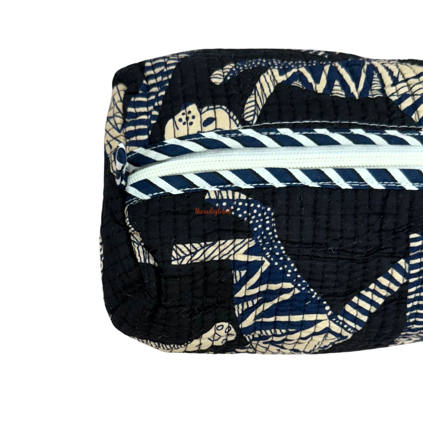 Multi-Purpose Travel Pouch Blue White