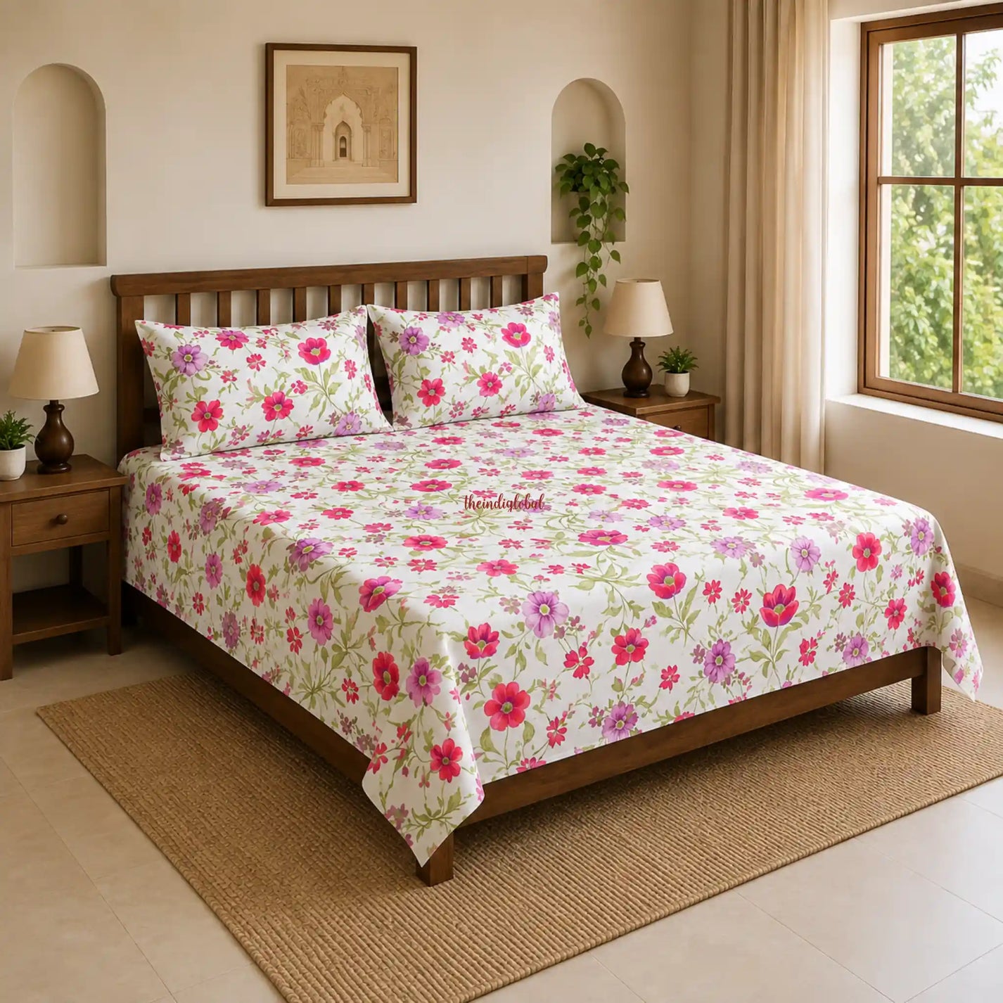 Pink_Hand_Block_Print_Cotton_Bedsheet_with_Two_Pillow_Covers1
