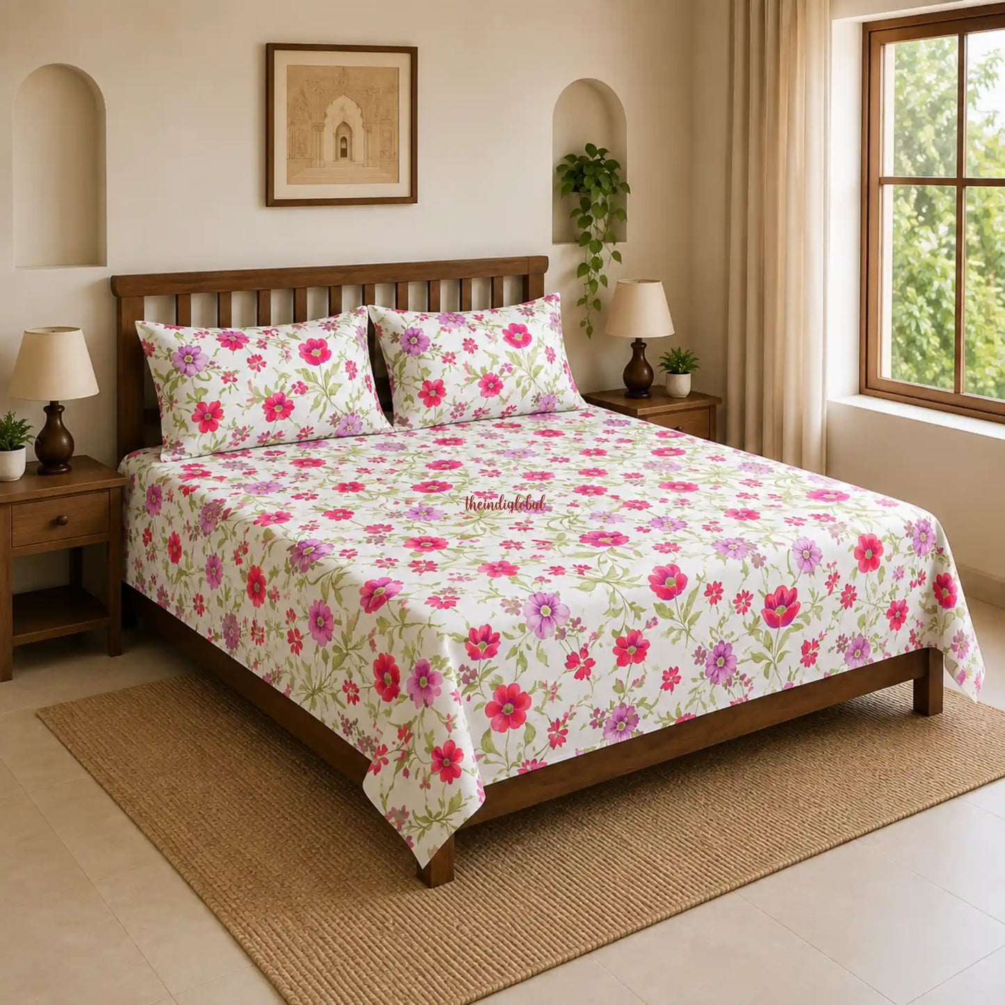 Pink_Hand_Block_Print_Cotton_Bedsheet_with_Two_Pillow_Covers1
