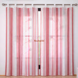 White Handloom Cotton Curtains 7.5 Feet X 4 Feet