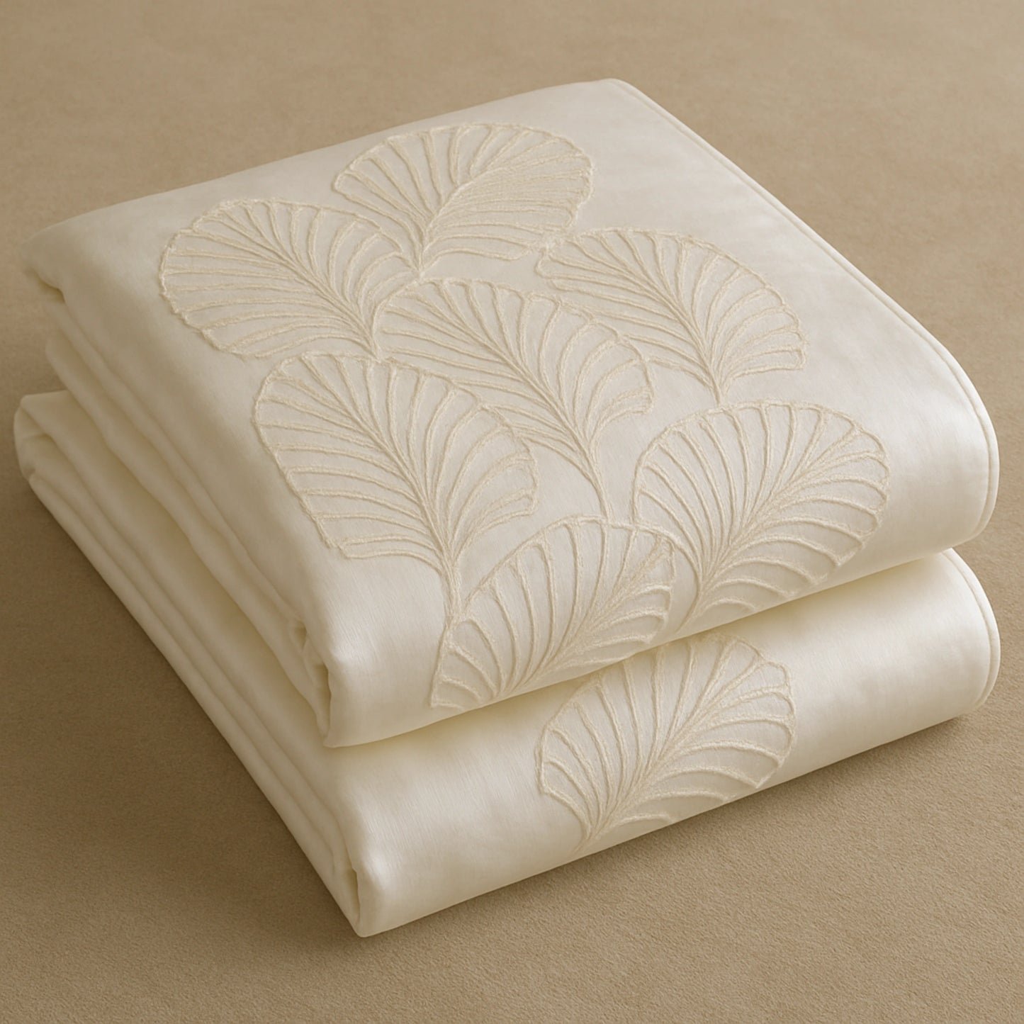 Golden Ultra Soft Hand-Embroidery cotton bedsheet