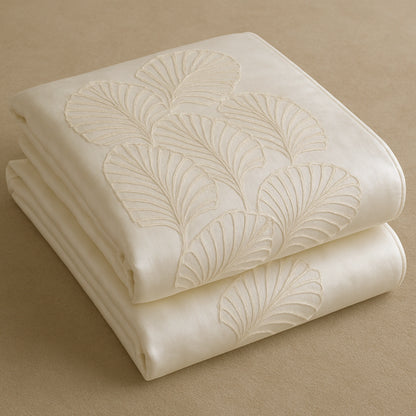 Golden Ultra Soft Hand-Embroidery cotton bedsheet