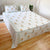 Ramya Hand Block Soft Cotton Bedsheet with 2 Pillow Covers 108*108 inches flower