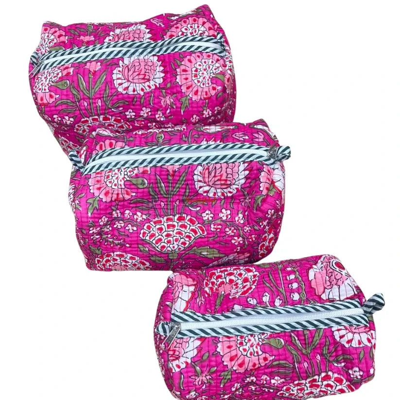 Multi-Purpose Travel Pouch Pink