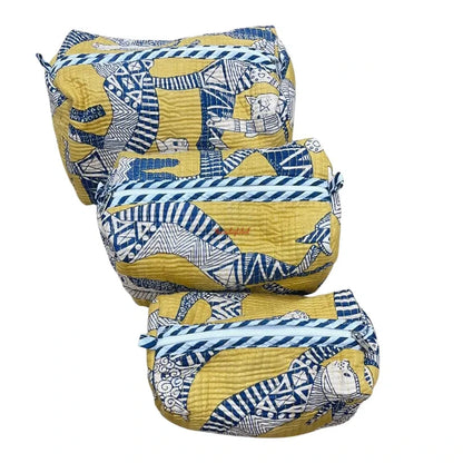 Multi-Purpose Travel Pouch Lemon