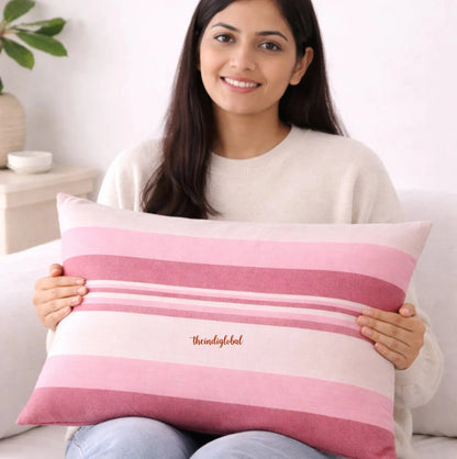 White-Pink-Handloom-Cotton-Pillow-Covers-