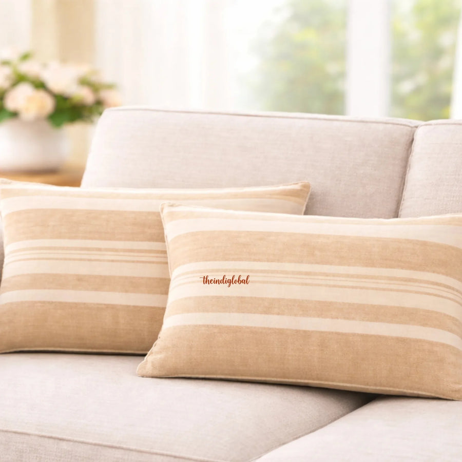 beige pillow cover 