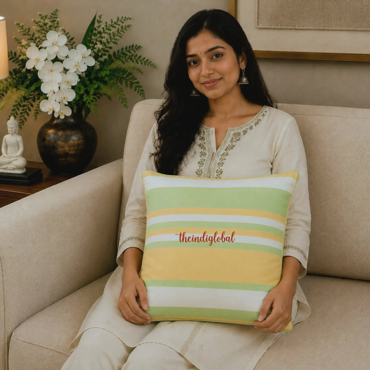 lemon cushion cover 2